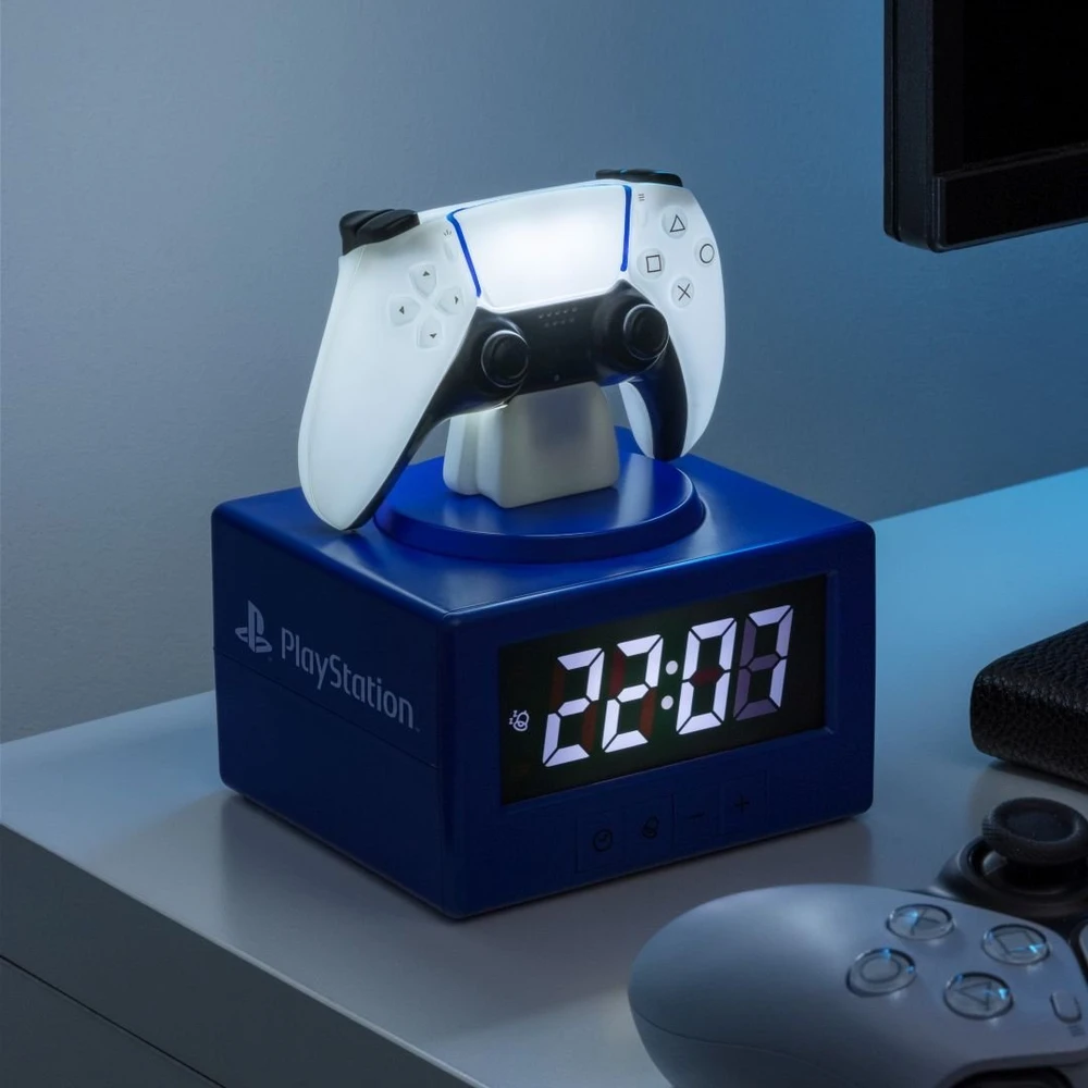 Paladone PALADONE „Playstation DualSense“ žadintuvas (aukštis: 16,3 cm)