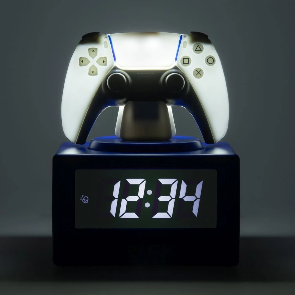 Paladone PALADONE „Playstation DualSense“ žadintuvas (aukštis: 16,3 cm)