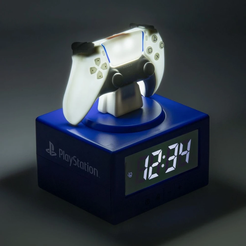 Paladone PALADONE „Playstation DualSense“ žadintuvas (aukštis: 16,3 cm)