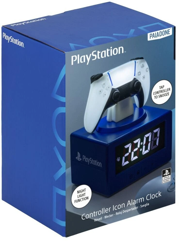 Paladone PALADONE „Playstation DualSense“ žadintuvas (aukštis: 16,3 cm)