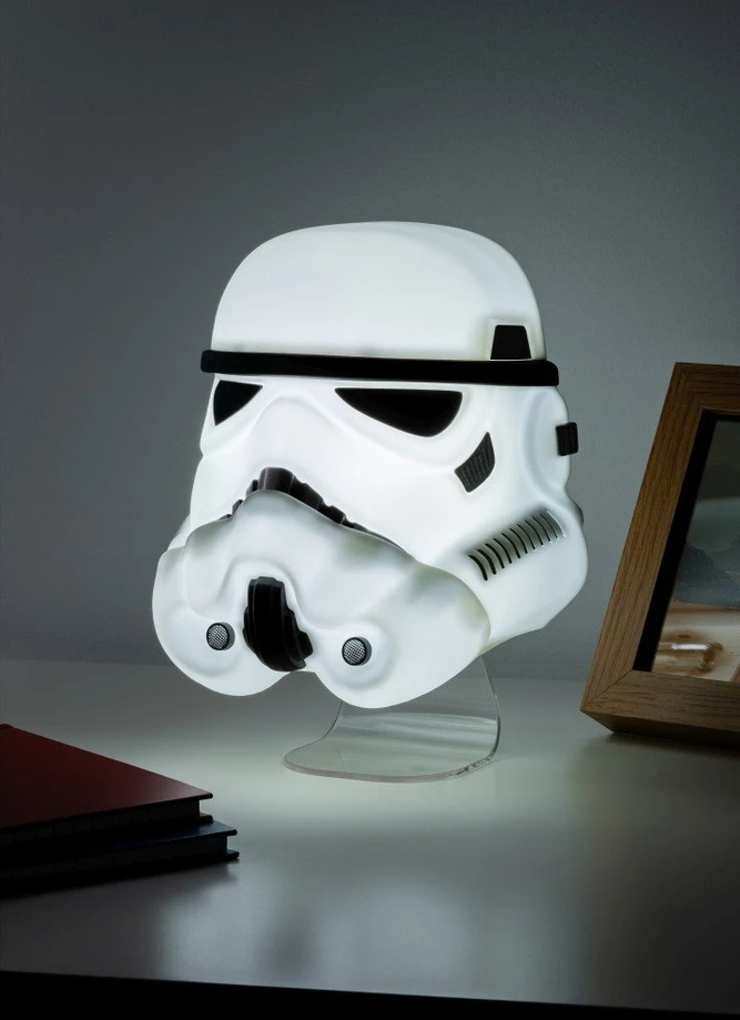 Paladone Šviesos - „Star Wars“ Stormtrooper Kaukė USB/Baterija 22cm Balta