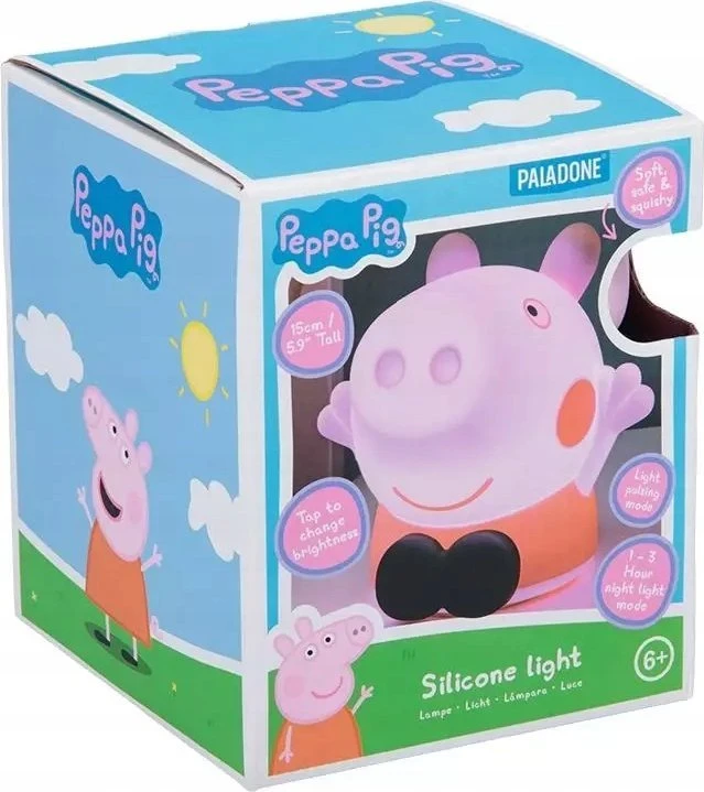 „Paladone“ – įkraunama silikoninė lemputė „Peppa Pig“