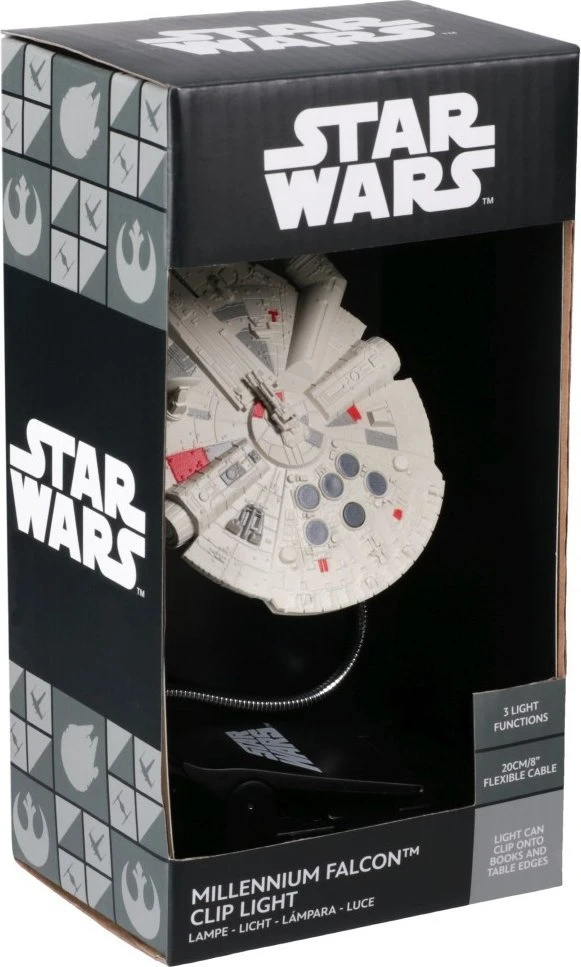Paladone „Millennium Falcon“ knygų šviesa