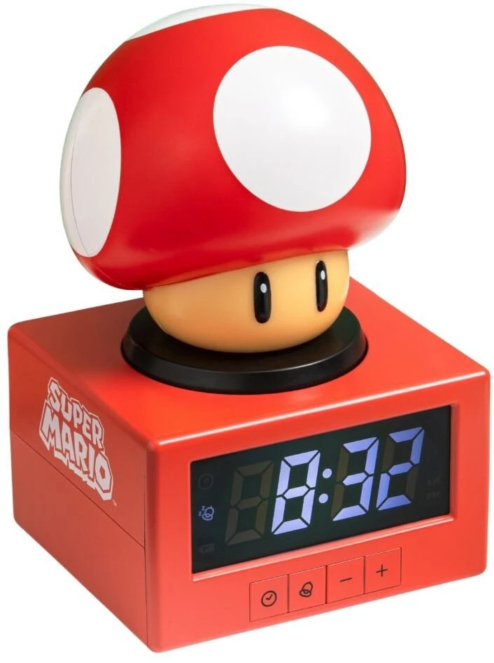 Paladone PALADONE Super Mario žadintuvo piktograma Super Mushroom
