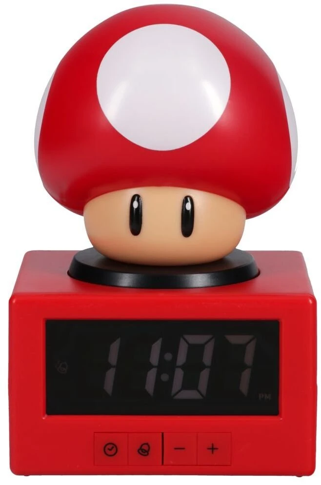 Paladone PALADONE Super Mario žadintuvo piktograma Super Mushroom