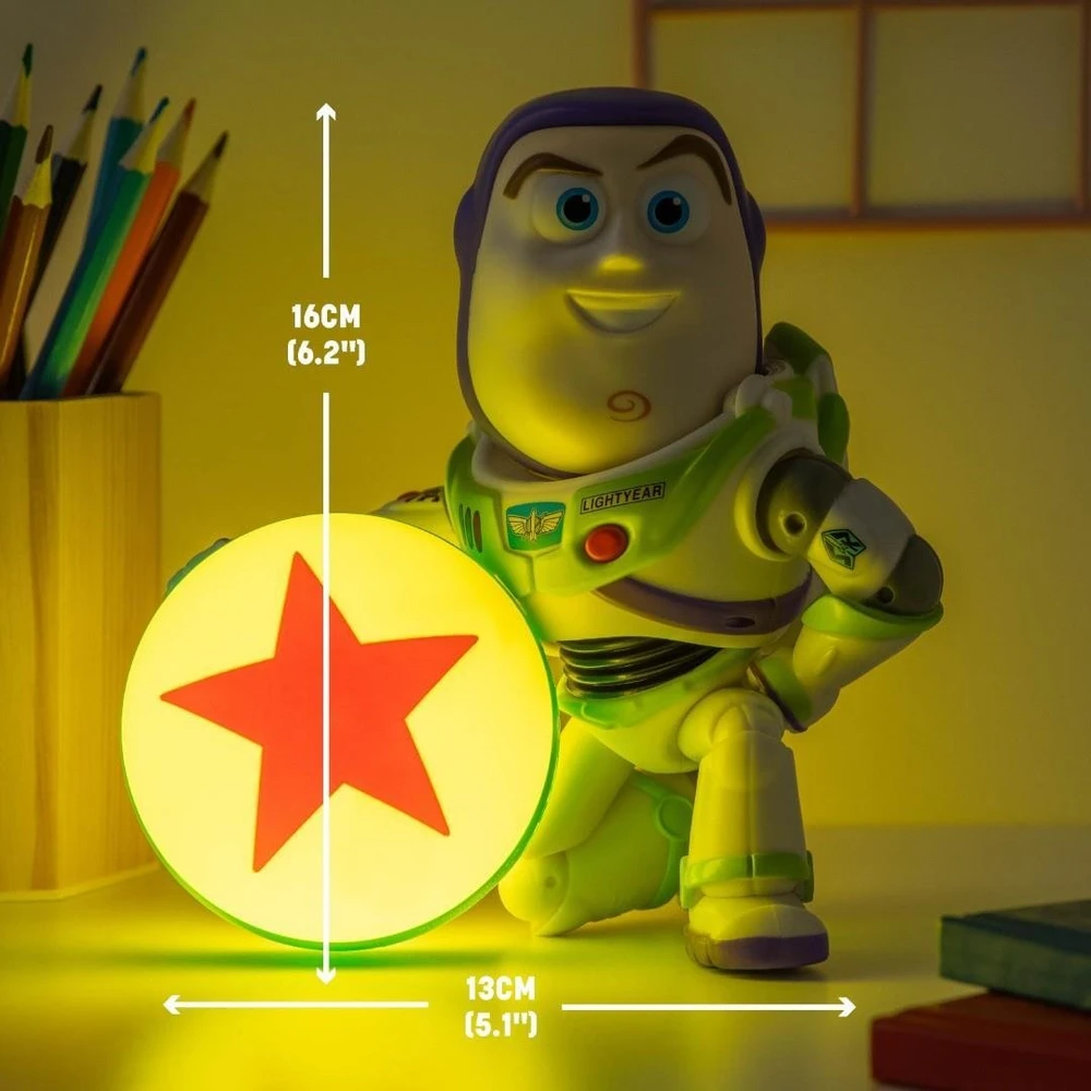 Paladone PALADONE Toy Story GloBuddies lempa Bzas Astralas (aukštis: 16 cm)