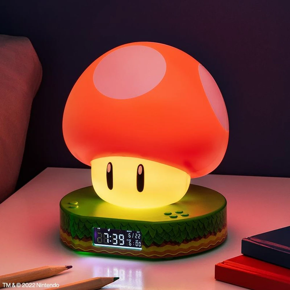 Paladone Super Mario Mushroom žadintuvas