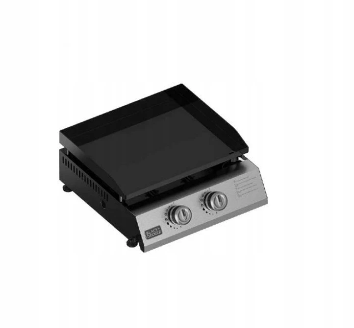 Black & Decker juodas+decker Juodas & Decker BXOP4900E 2-burner gas barbecue