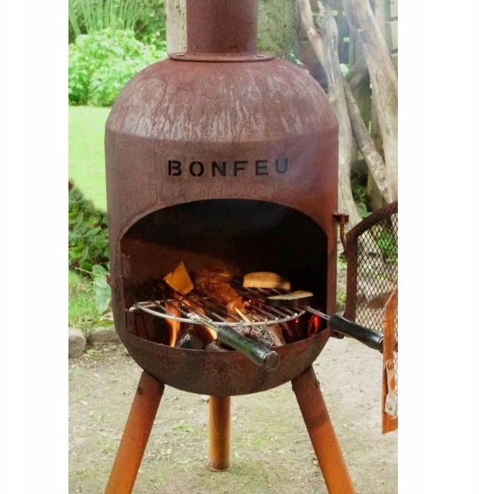 Rojaplast Bonfeu Bonsolo sodo židinys, rūdžių spalvos 3401R