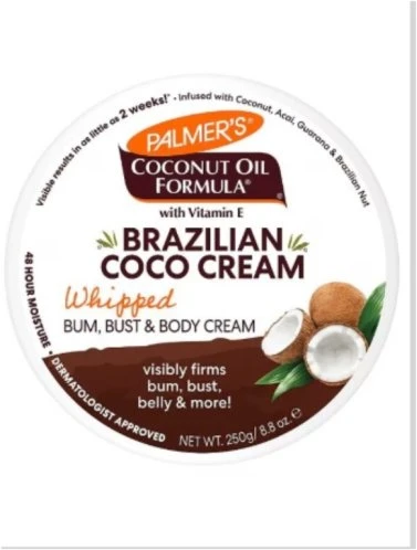 Palmer´s Palmer`s Braziliškas kokosų ir plaktos grietinėlės kūno sviestas 250 g