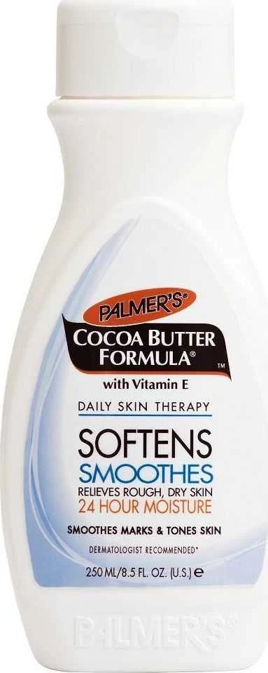 Palmer`s Cocoa Butter Formula Softens Išlygina kūno balzamas su vitaminu E 250ml