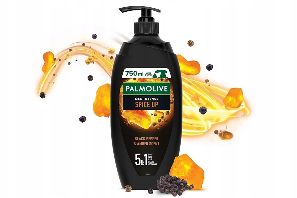 „Palmolive PALMOLIVE Men Intense“ dušo želė „5in1 Spice Up“, 750 ml
