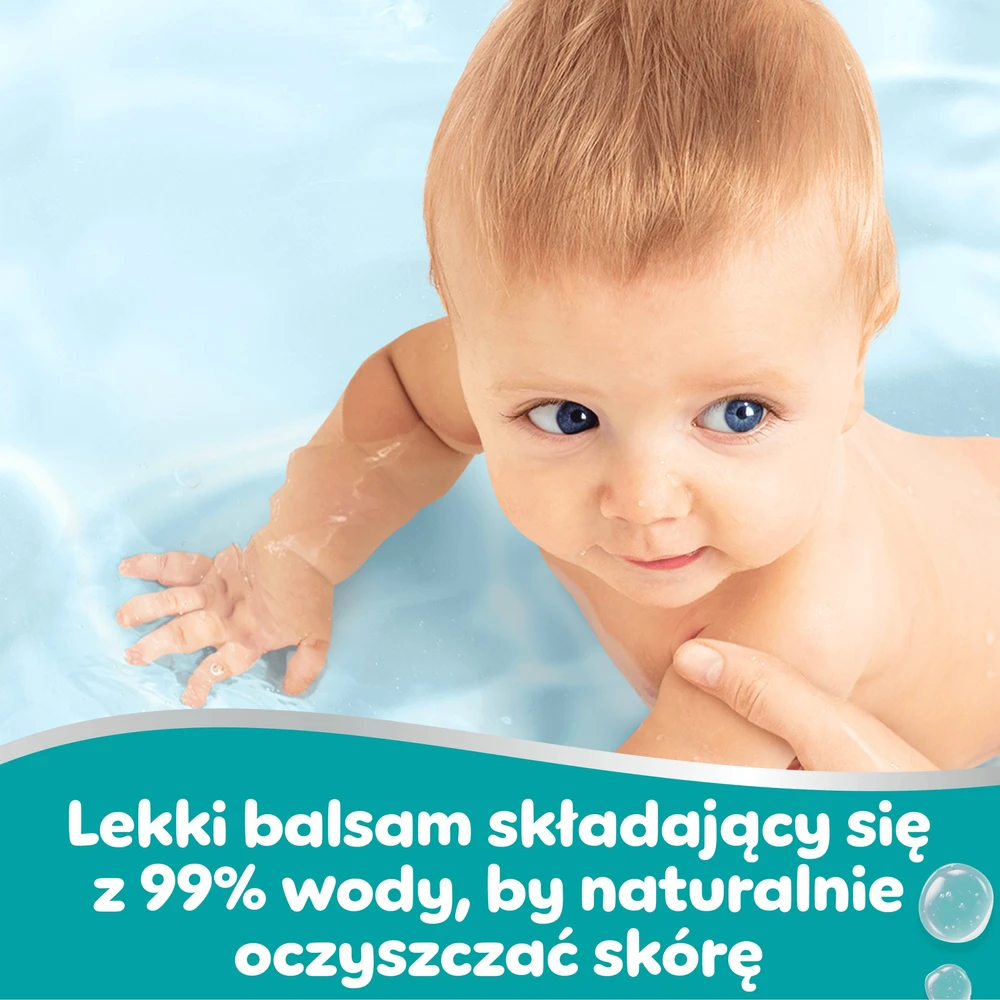 Pampers Aqua Servetėlės Kūdikiams, 15 Pakuotė, 900 Servetėlės