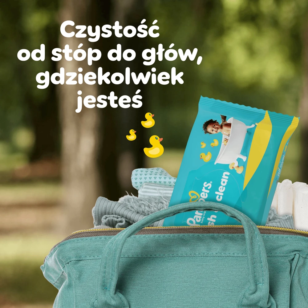 Pampers Šlapios servetėlės Fresh Clean 20 vnt. 80 servetėlių = 1600 vnt.