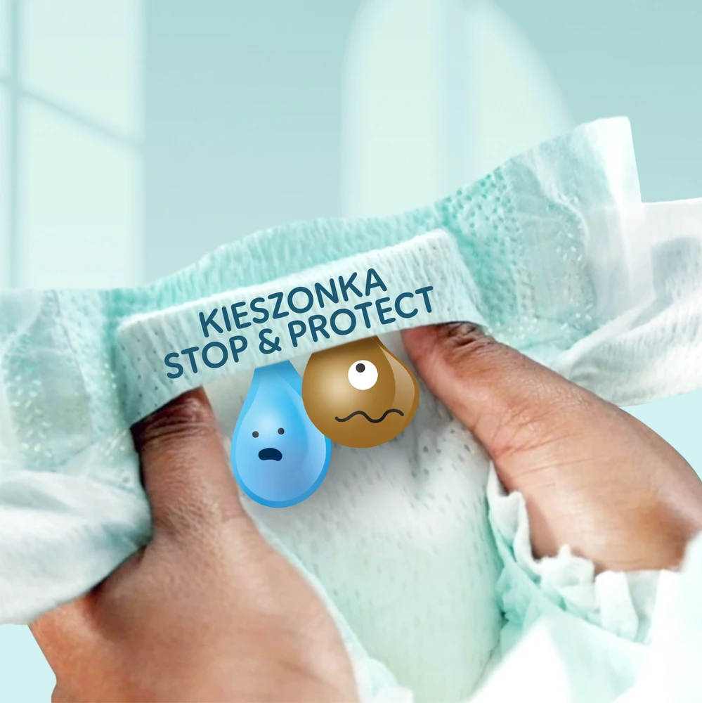 Pampers Premium Care Tape Sauskelnės, 1 Dydis, 156 vnt., 2–5 kg