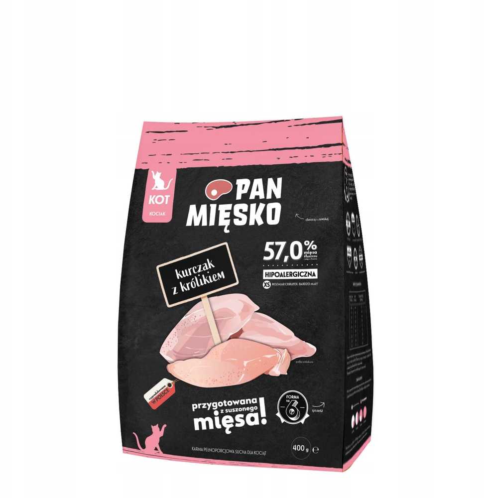 Pan Miesko Jautienos ir elnienos mėsa „Mr. Meat“ 400g