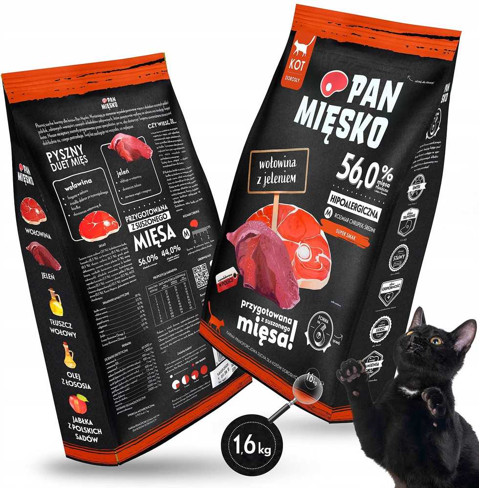Pan Miesko Jautienos ir elnienos mėsa „Mr. Meat“ 400g