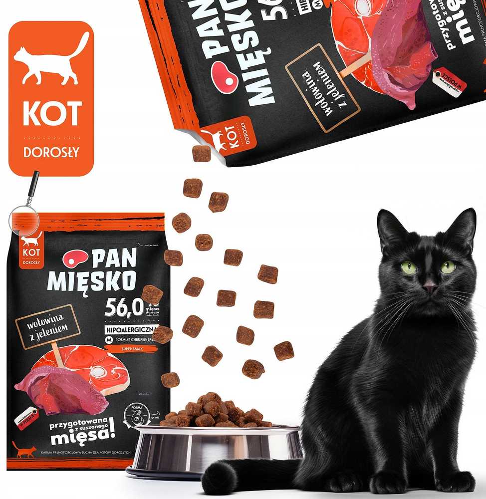 Pan Miesko Jautienos ir elnienos mėsa „Mr. Meat“ 400g