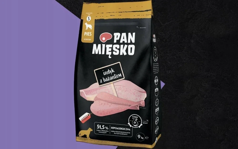 Šunų Maistas - PAN MIĘSKO Kalakutiena su Paukštiena S 30% Baltymų 9kg