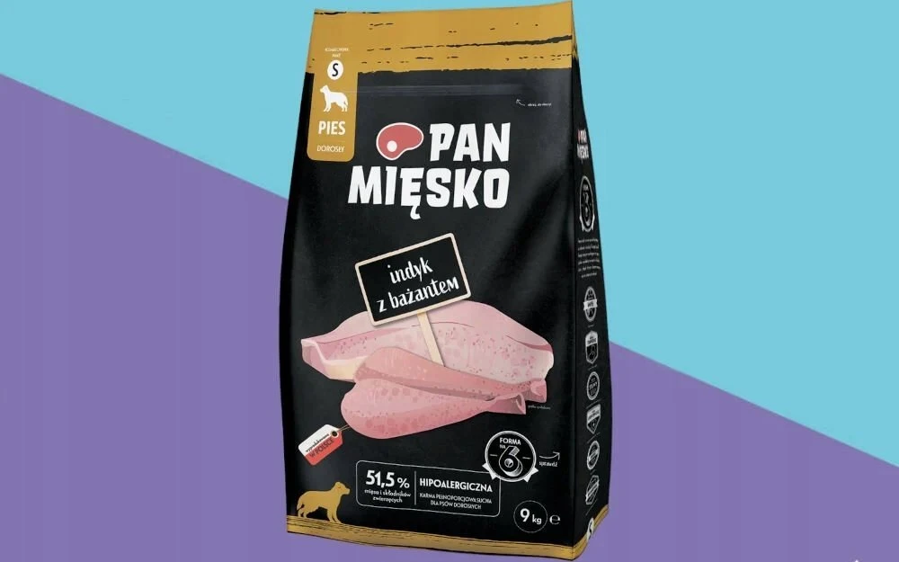 Šunų Maistas - PAN MIĘSKO Kalakutiena su Paukštiena S 30% Baltymų 9kg