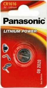 Panasonic CR1616 3V elementas pakuotėje