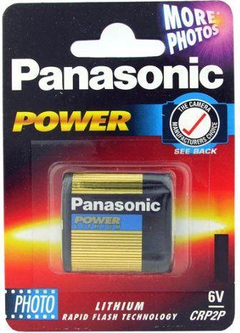 Panasonic CR-P2 Ličio elementai 6V CRP2 223