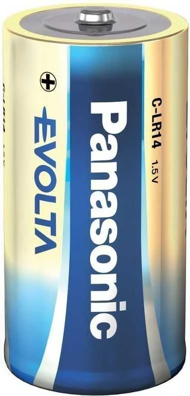 Panasonic Evolta C maitinimo elementas iš arti