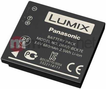 Panasonic DMW-BCK7E baterija