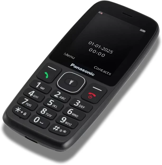 Telefonas stacionarus Panasonic KX-TF400EXB, juodas