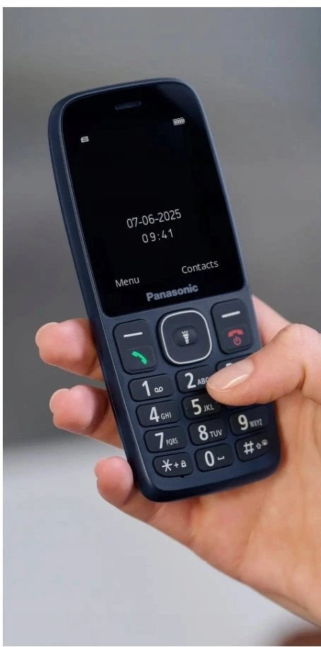 Panasonic Mobilusis telefonas kx-tf400exc mėlyna