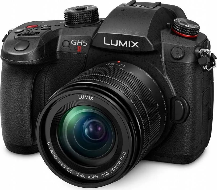 Panasonic Lumix G GH5 II (DC-GH5M2M) + Panasonic LUMIX G Vario 12-60mm f/3.5-5.6 Asph. Power OIS (H-FS12060) (Juodas)