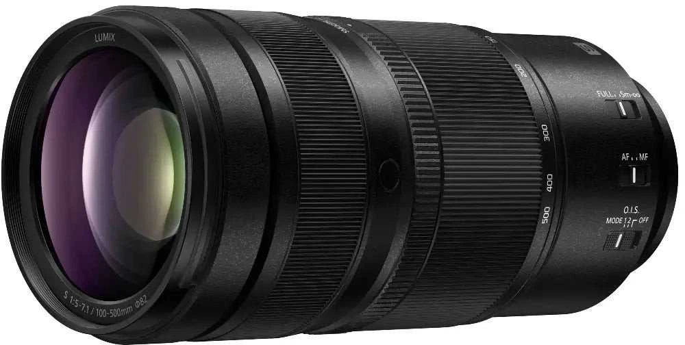 Objektyvas Panasonic Lumix S 100-500mm / F5-7.1 / O.I.S. / L-mount / (S-R100500)