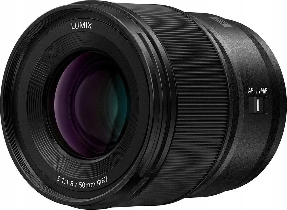 Objektyvas „Panasonic LUMIX S 50mm F1.8“ (baltas dėžutė)
