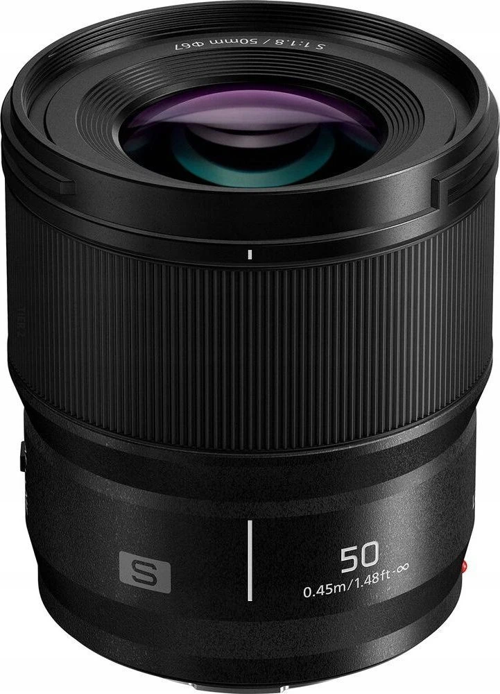 Objektyvas „Panasonic LUMIX S 50mm F1.8“ (baltas dėžutė)