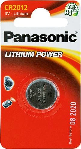 Panasonic CR2012 3V baterija pakuotėje