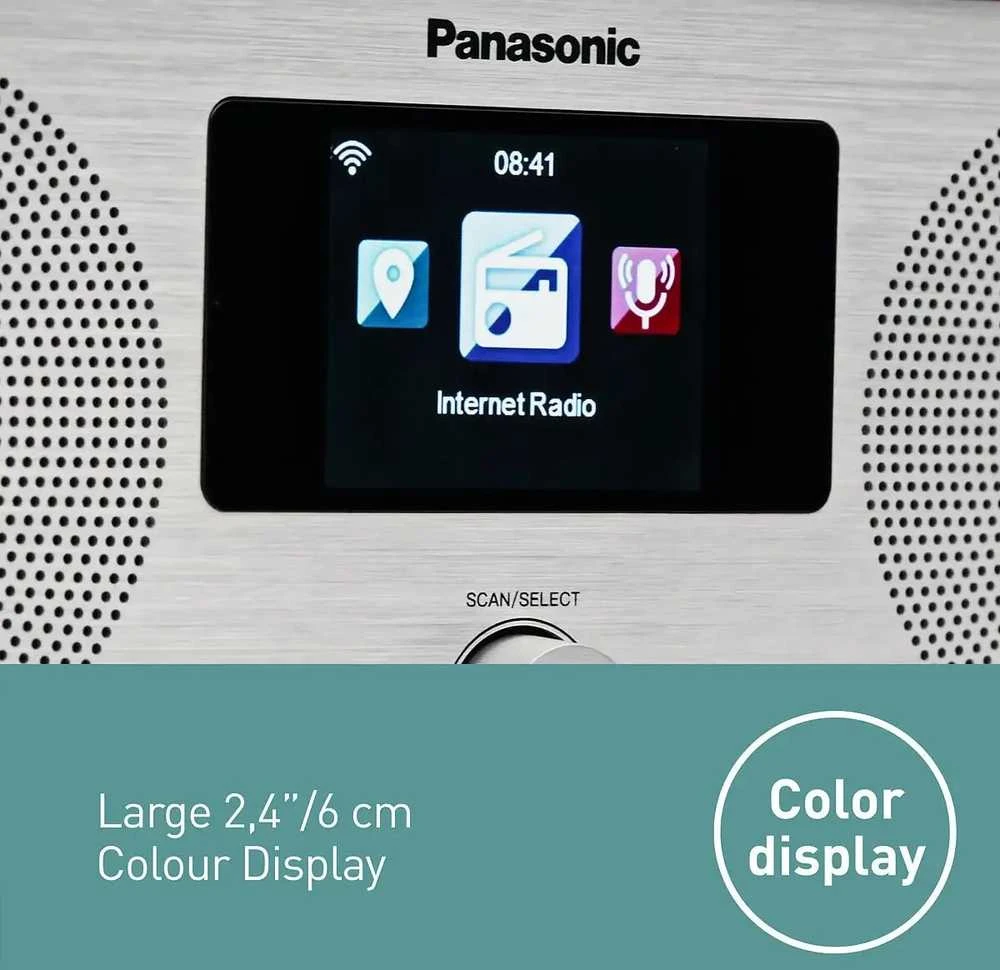 Panasonic internetinis DAB+ radijas RF-D40EG-K