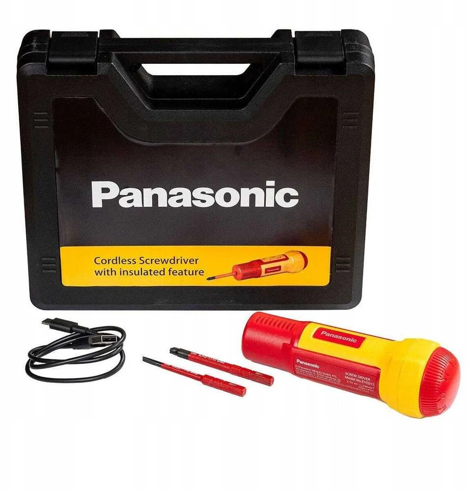 PANASONIC Rinkinys WKRĘTAKÓW AKUMULATOROWYCH 1000V +BITY