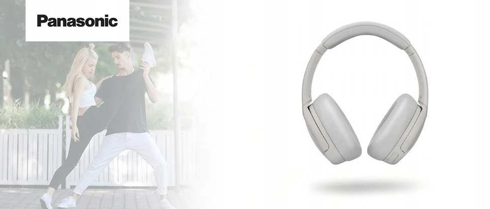 Panasonic Stereo Ausinės su Hybrid ANC | RB-M600BE-C | Bluetooth | Over-ear | Noise canceling | Belaidės | Baltas