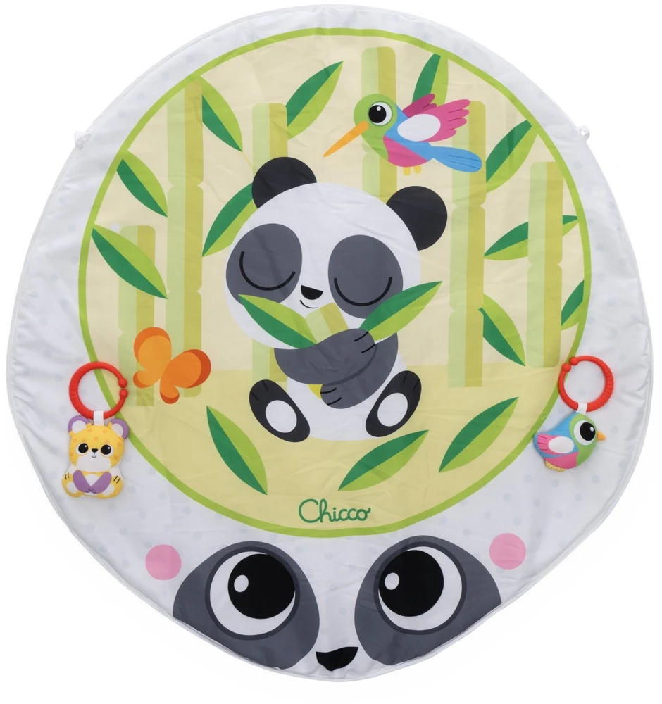 Panda Chicco 2 viename pandos žaidimų kilimėlis