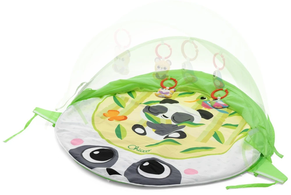 Panda Chicco 2 viename pandos žaidimų kilimėlis