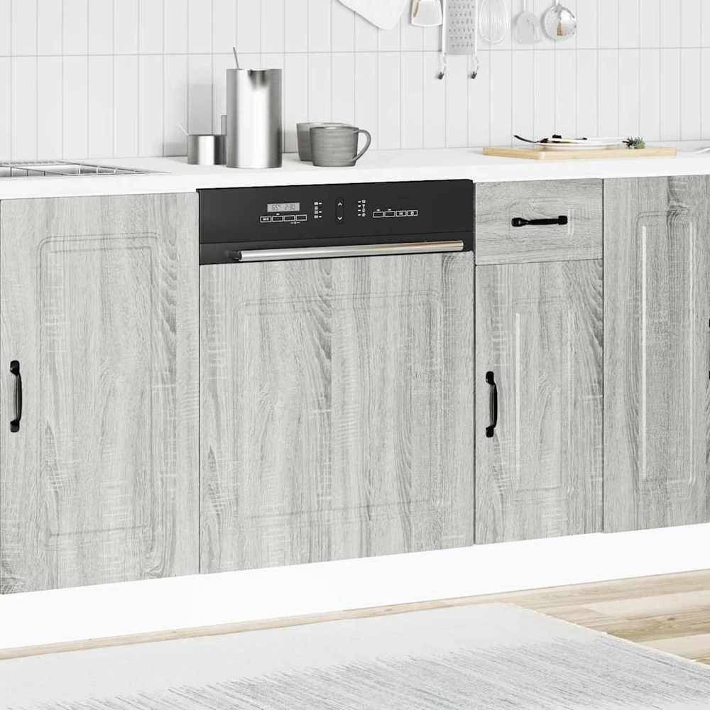indaplovės skydelis Kalmar Pilka Sonoma 60x1,5x57 cm