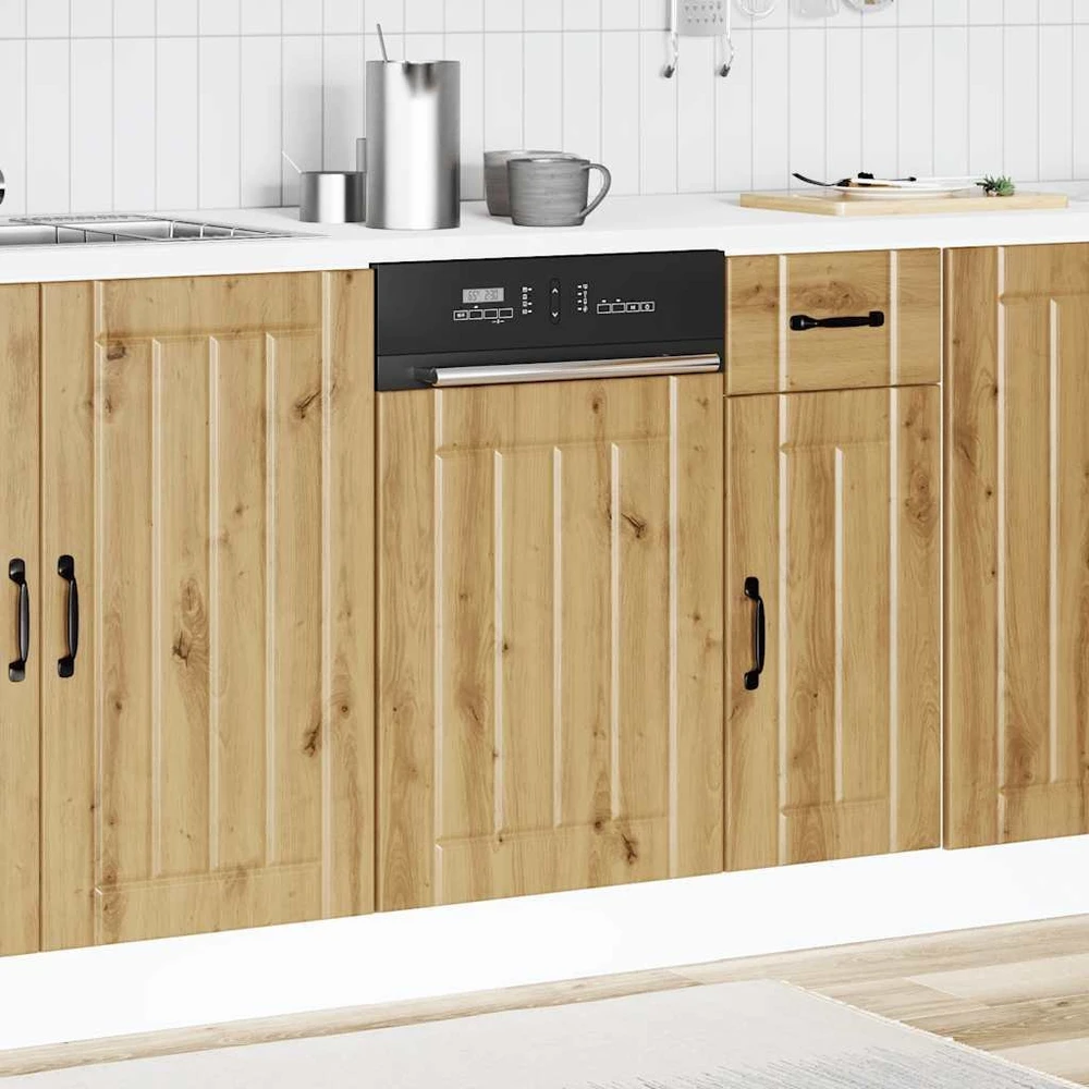 indaplovės skydelis Lucca Artisan Oak Engineered Wood