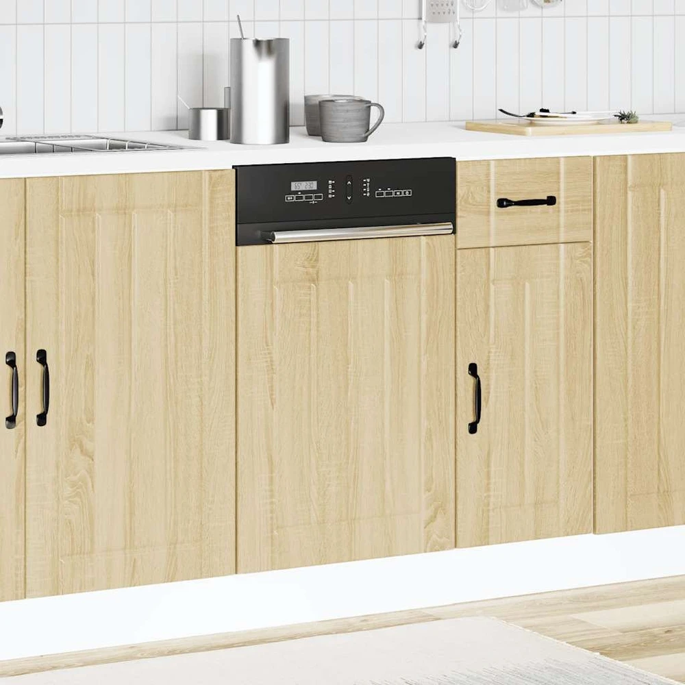 indaplovės skydelis Lucca Sonoma Oak Engineered Wood