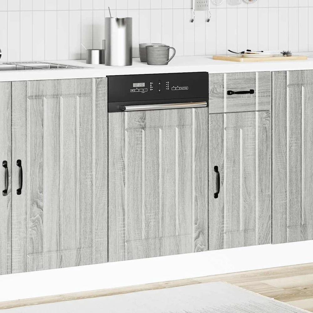 indaplovės skydelis Lucca Pilka Sonoma Engineered Wood