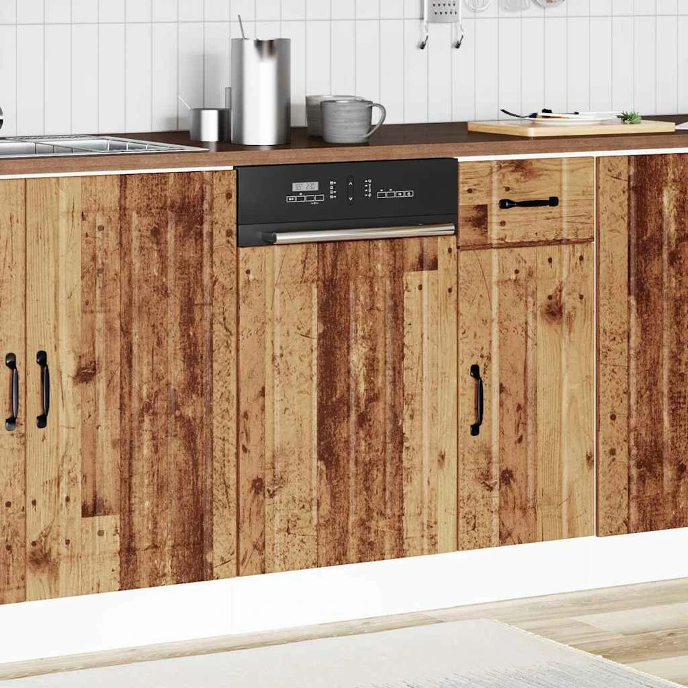 indaplovės skydelis Lucca Old Wood Engineered Wood