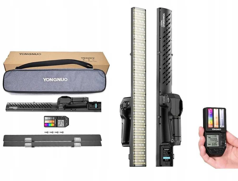 LED Šviestuvas Yongnuo YN360 IV RGB, WB (2000 K - 10000 K)
