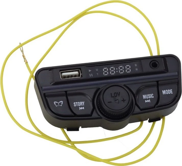 12V vaikiško automobilio muzikos ir garso valdymo blokas