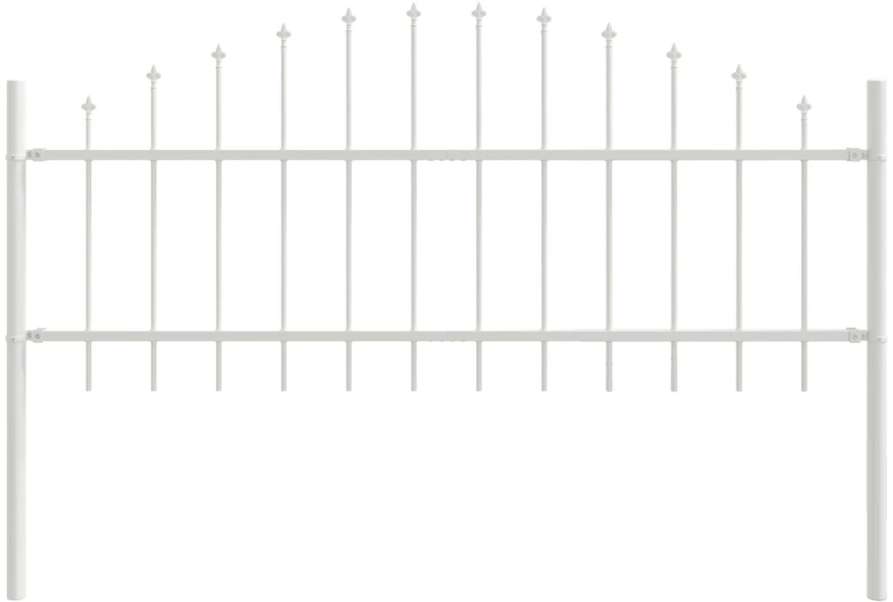 Sodo tvora WOERDEN 5 vnt. 170 x 115 cm Balta