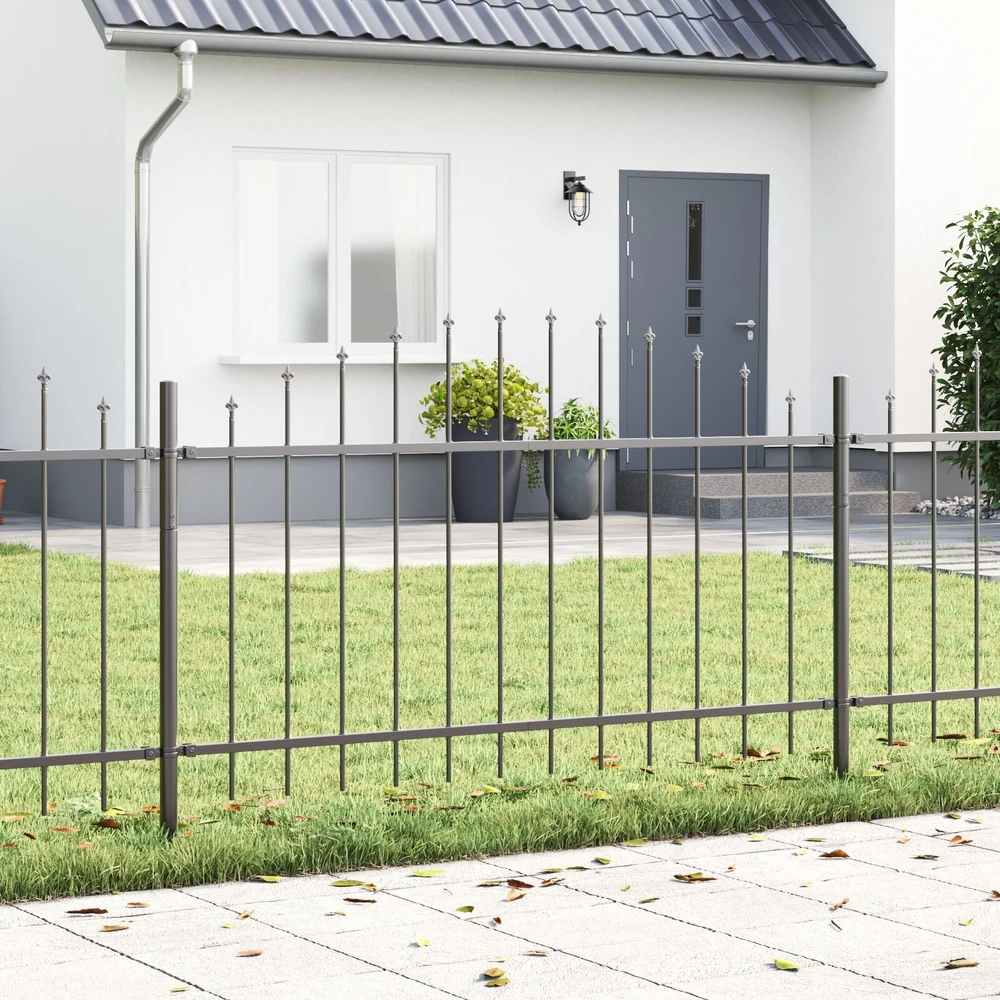 Sodo tvora WOERDEN 3 vnt. 170 x 140 cm Pilka