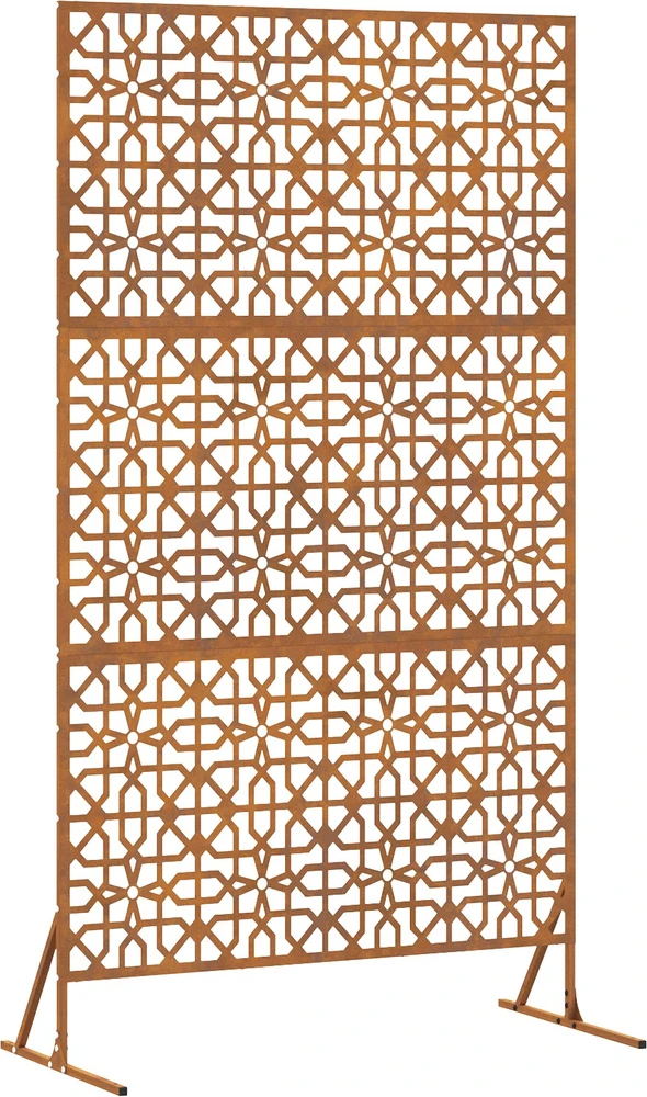 Privatumo žaliuzės 100 x 50 x 180 cm Rūdijanti